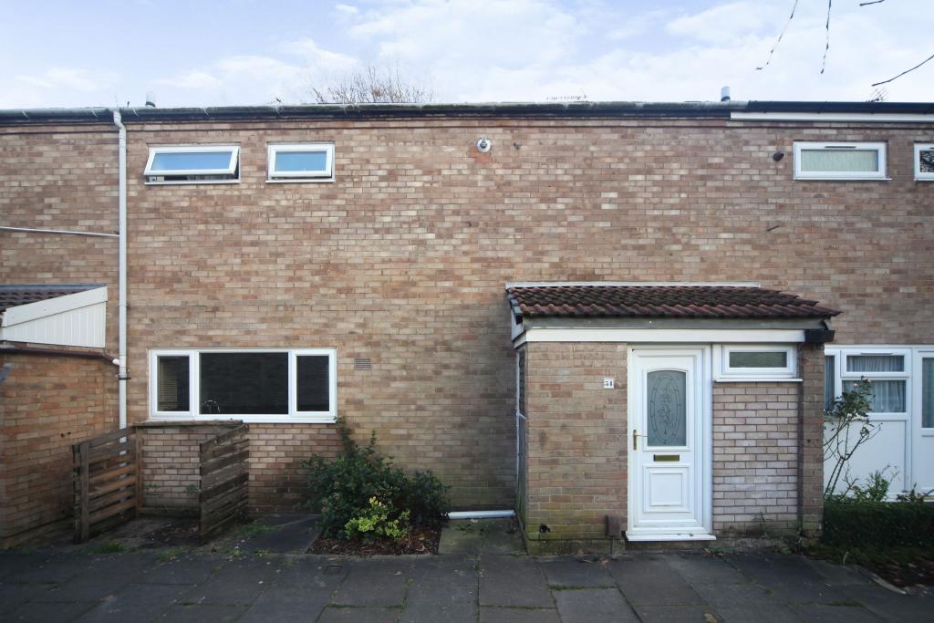 3 bedroom terraced house for sale in Wishaw Close, Redditch, B98