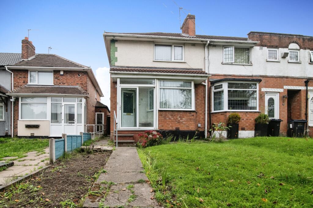 2 bedroom end of terrace house for sale in Birkenshaw Road, Birmingham, B44