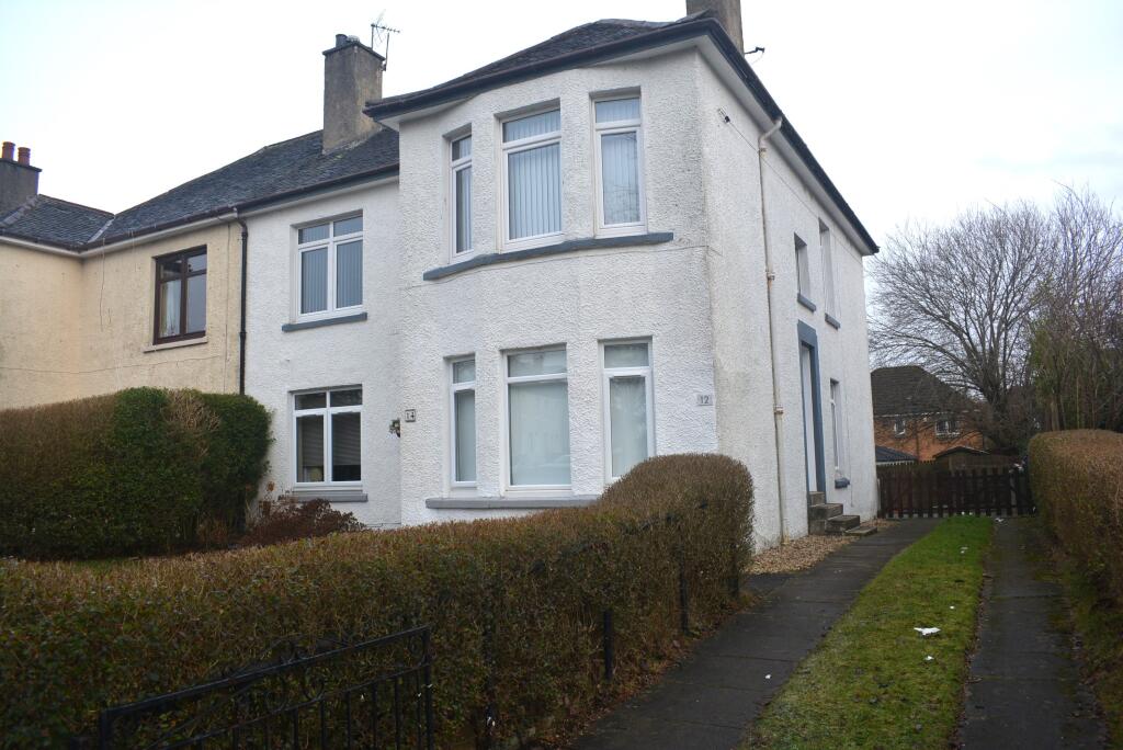 Main image of property: 12 Hermitage Avenue, Glasgow, G13 3QP