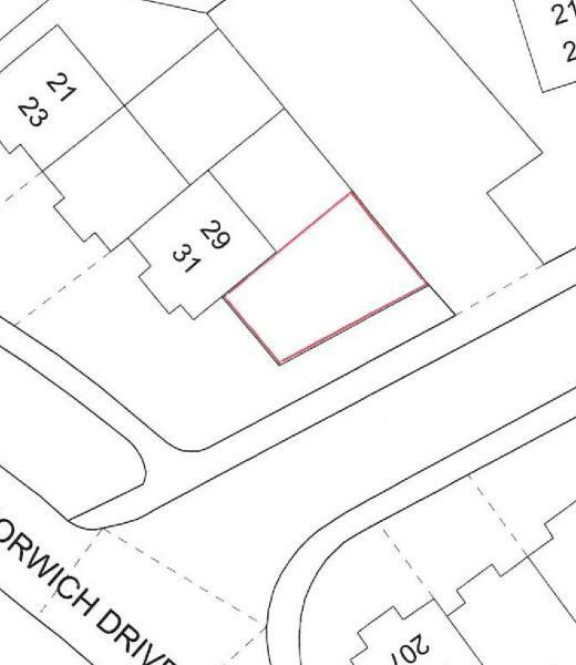 Additional property image - LAND ADJOINING 31 NORWICH DRIVE, UPTON