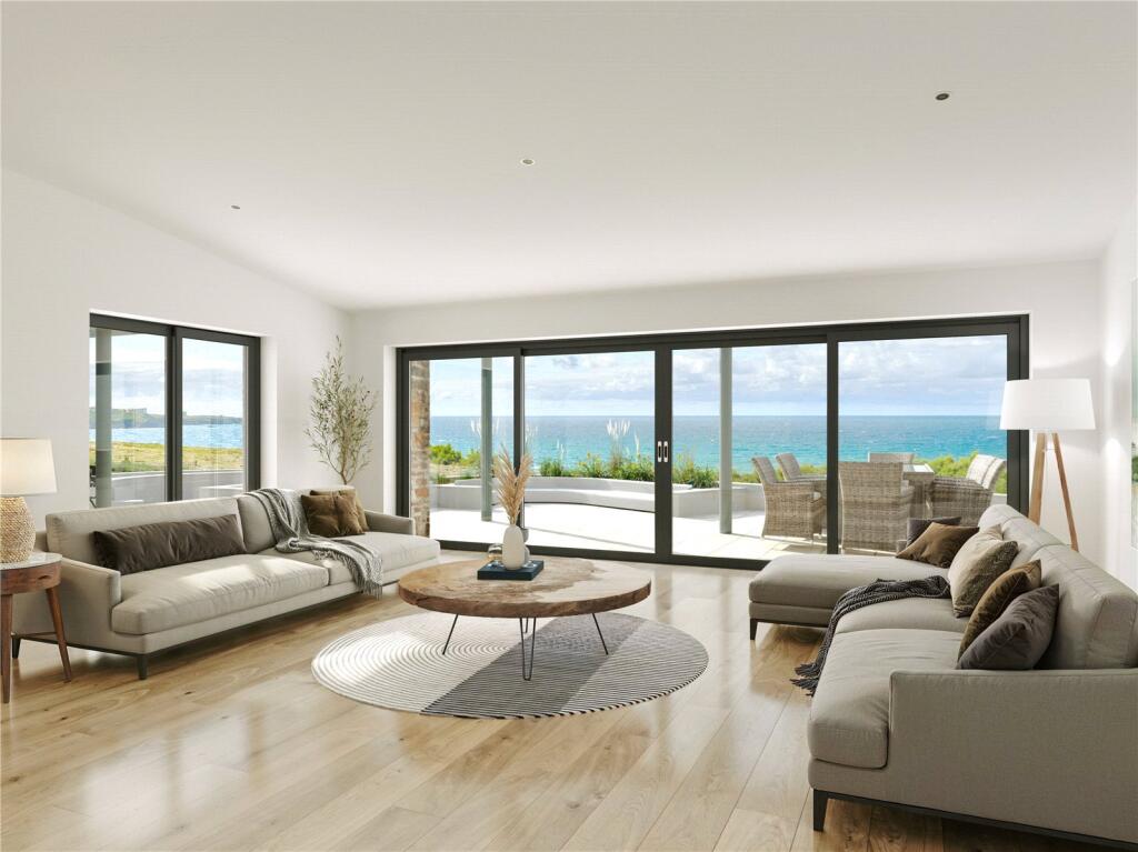 Main image of property: Frontline Plots At Glendorgal, Lusty Glaze Road, Newquay, Cornwall