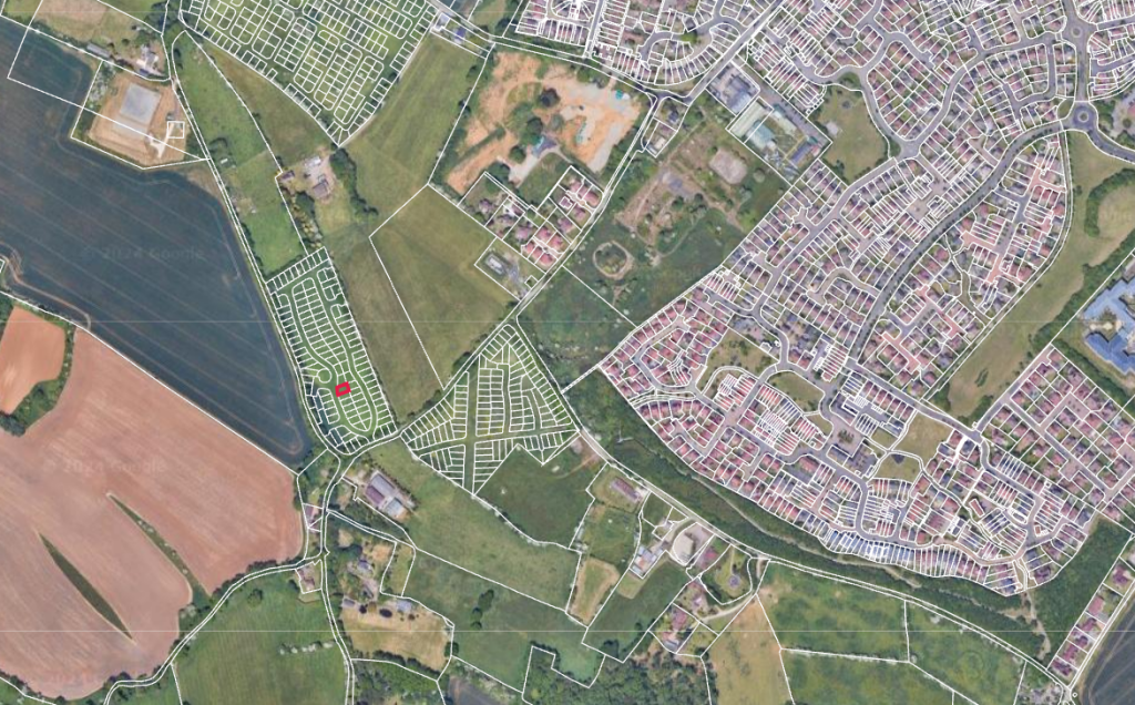 Land for sale in Elvington Lane, Hawkinge, CT18