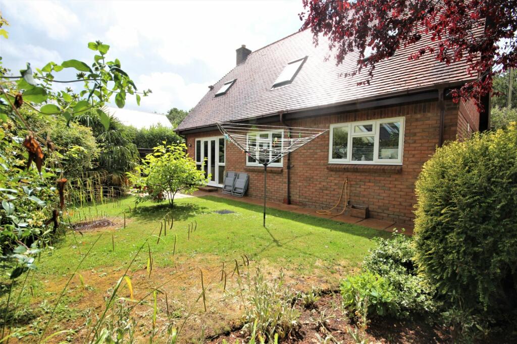 4 bedroom detached house for sale in Springdale Road, Corfe Mullen, Wimborne, Dorset, BH21