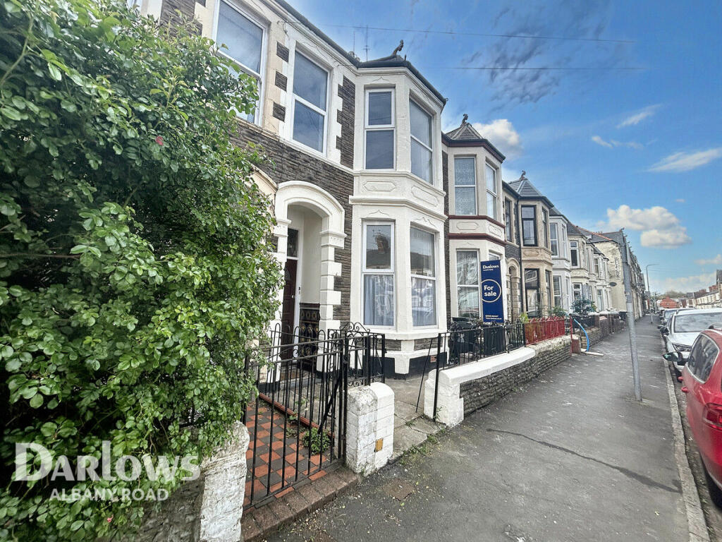 4 bedroom terraced house for sale in Donald Street, Cardiff, CF24
