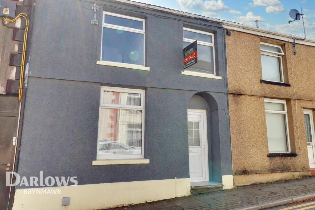 2 bedroom terraced house for sale in Market Street, Tredegar, NP22