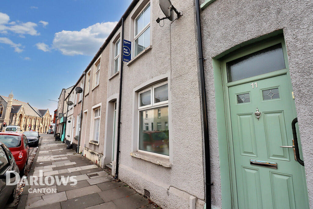 2 bedroom terraced house for sale in Clive Road, Cardiff, CF5