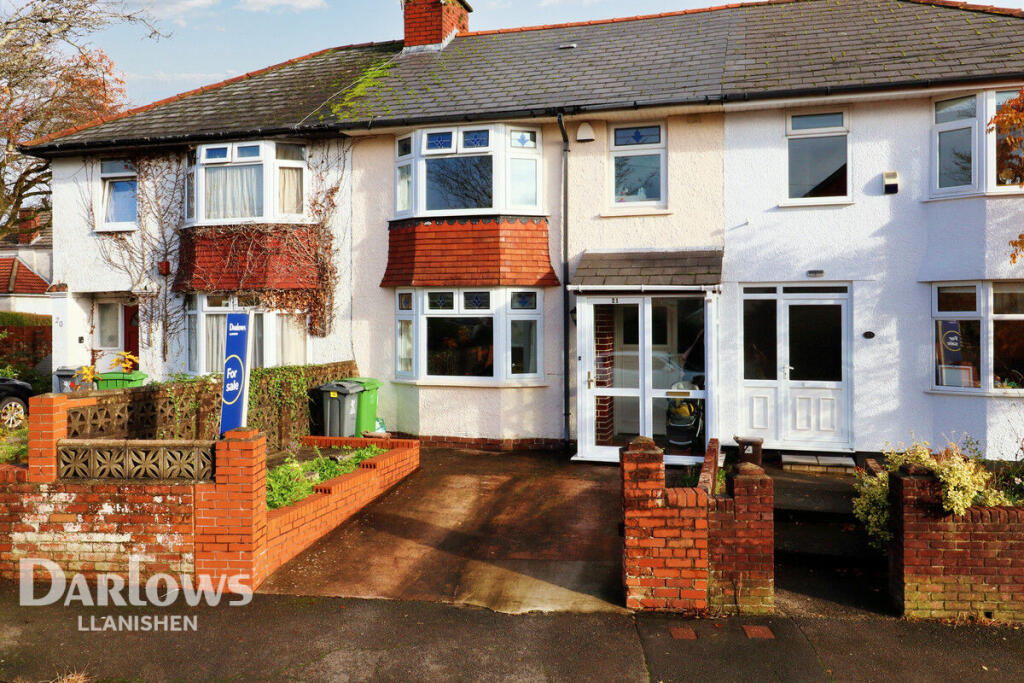 3 bedroom terraced house for sale in Grove Place, Cardiff, CF14