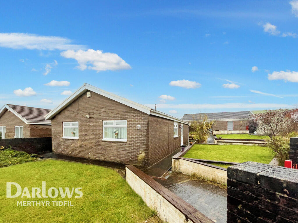 3 bedroom detached bungalow for sale in St Fagans Grove, Merthyr Tydfil