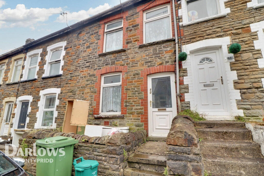 2 bedroom terraced house for sale in Phillip Street, Pontypridd, CF37