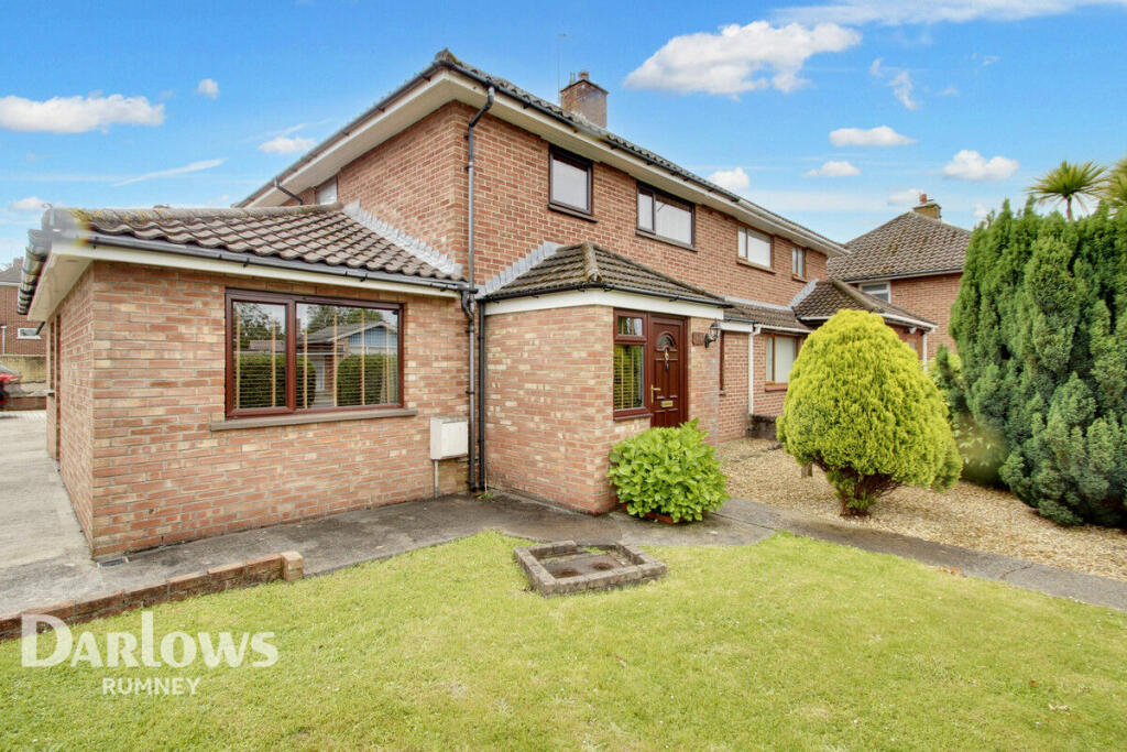 3 bedroom semidetached house for sale in Llanrumney Avenue, Cardiff, CF3