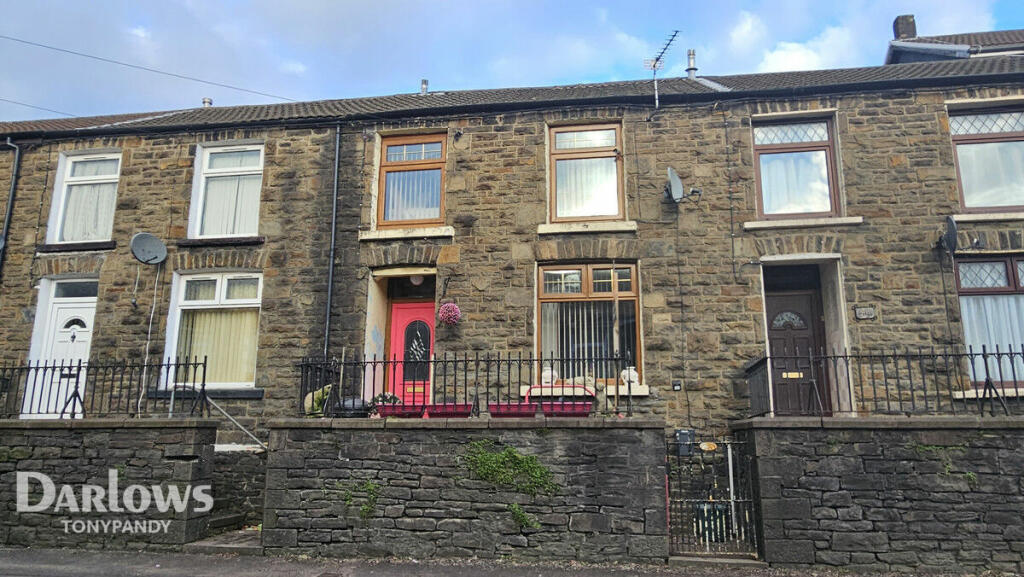 2 bedroom terraced house for sale in Tyntyla Road, Ystrad, Pentre CF41