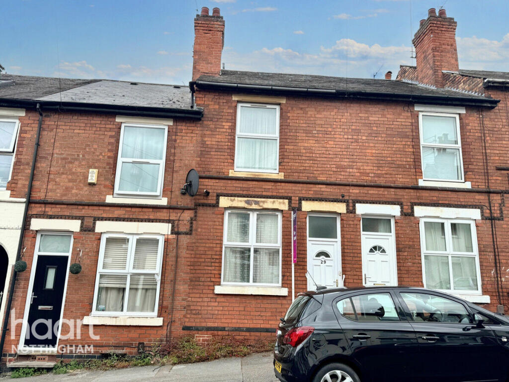 2 bedroom terraced house for sale in St Cuthberts Road, Nottingham, NG3
