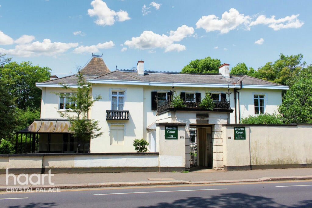 1 bedroom retirement property for sale in Church Road, London, SE19