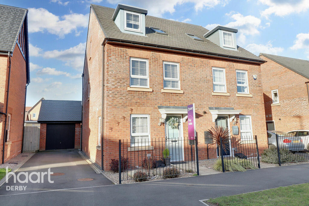 3 bedroom semidetached house for sale in Tutbury Avenue, Derby, DE23