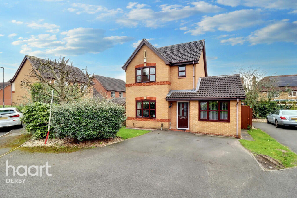 3 bedroom detached house for sale in Wheathill Grove, Derby, DE23