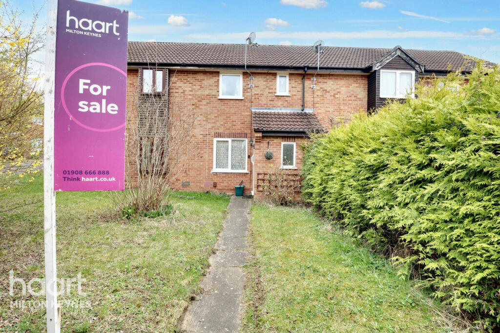 2 bedroom terraced house for sale in Donnington, Bradville, MK13