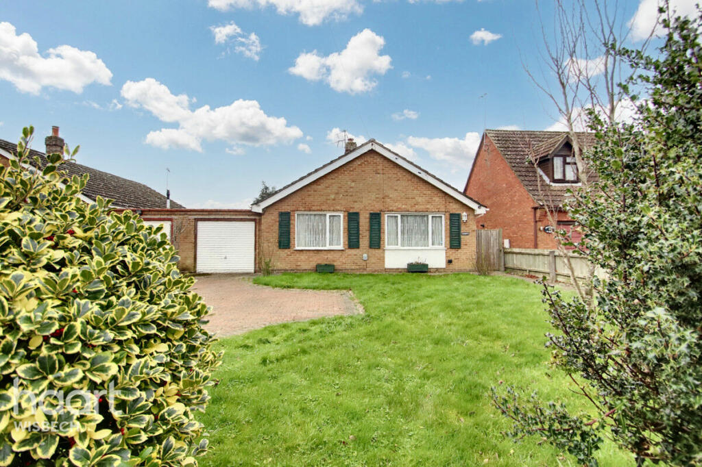 2 bedroom bungalow for sale in Pius Drove, Upwell, PE14