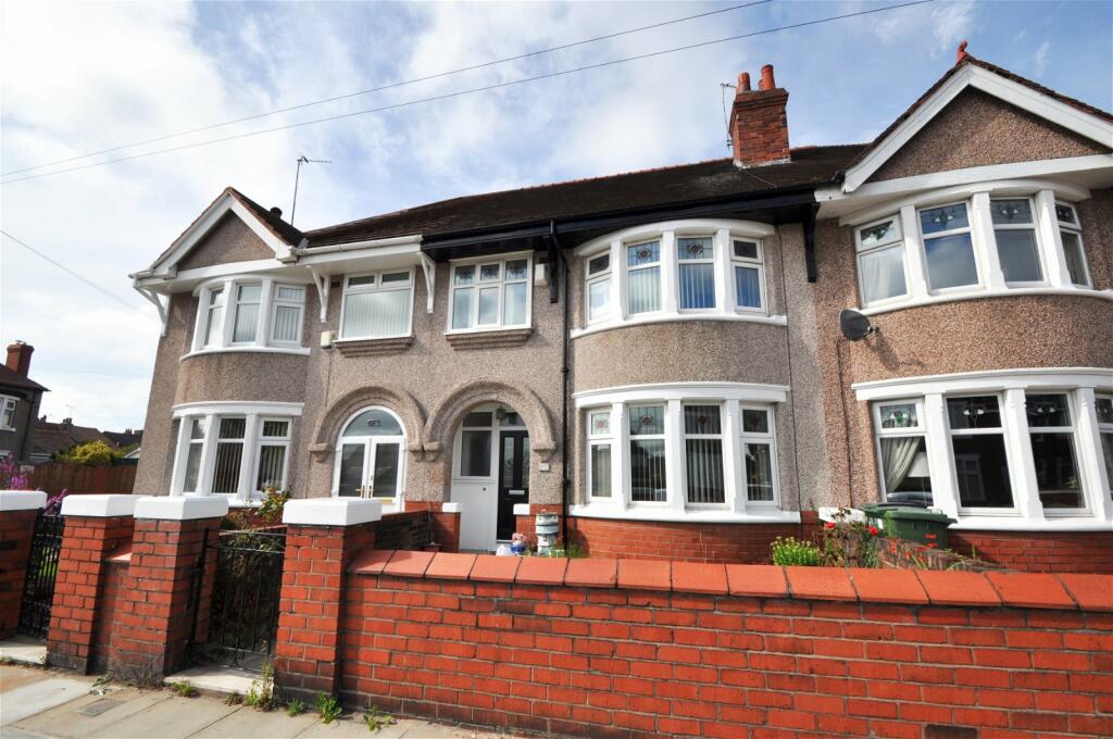 3 bedroom terraced house for sale in Wallasey Road, Wallasey, CH44