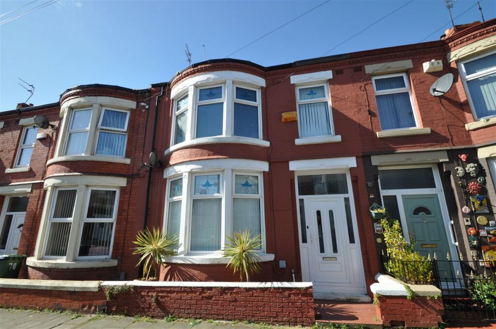 3 bedroom terraced house for sale in Hillcroft Road, Wallasey, CH44