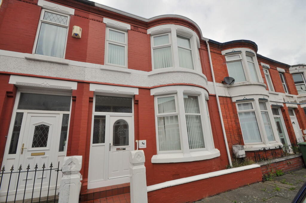 3 bedroom terraced house for sale in Alverstone Road, Wallasey, CH44