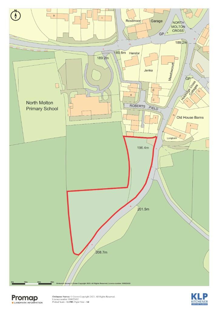 Land for sale in Approx 1.26 Acres Land, North Molton, EX36