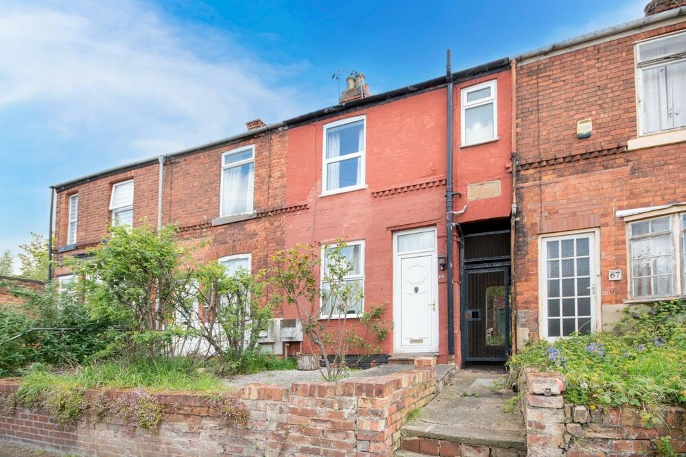 2 bedroom terraced house for sale in Sandsfield Lane, Gainsborough, Gainsborough, DN21