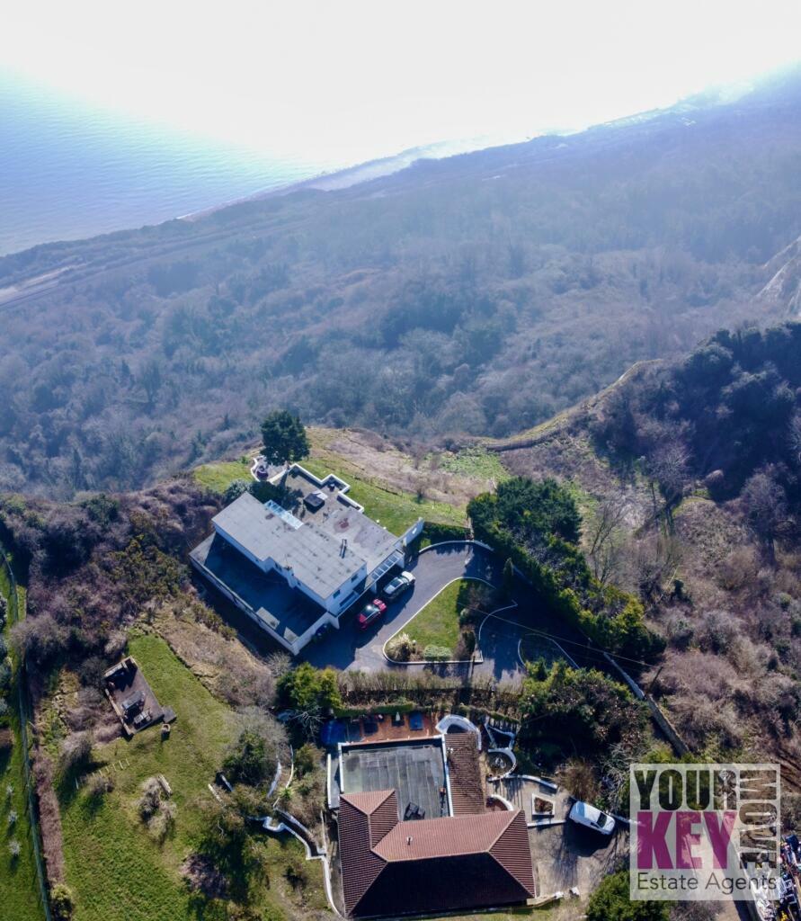 3 bedroom detached house for sale in Old Dover Road, Capel le Ferne, Folkestone, Kent CT18 7HL, CT18