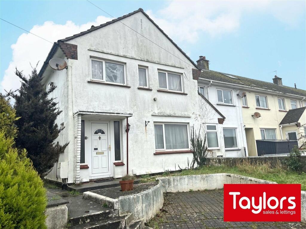 3 bedroom end of terrace house for sale in Belfield Road, Paignton, TQ3
