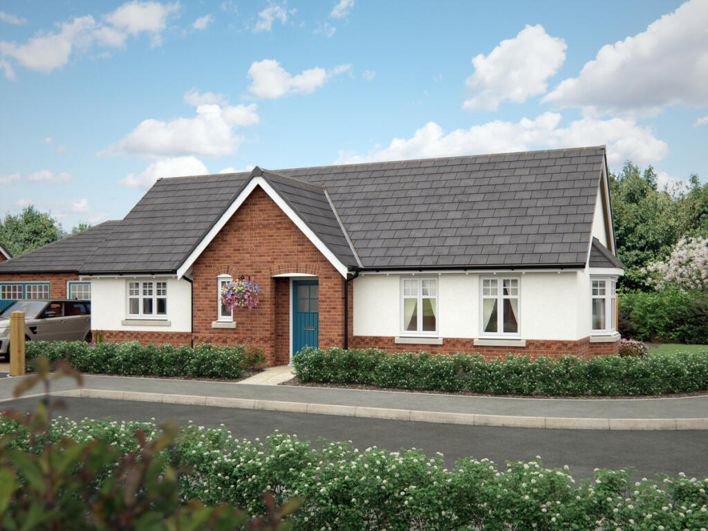 2 bedroom detached bungalow for sale in Rolleston Leas, Rolleston on