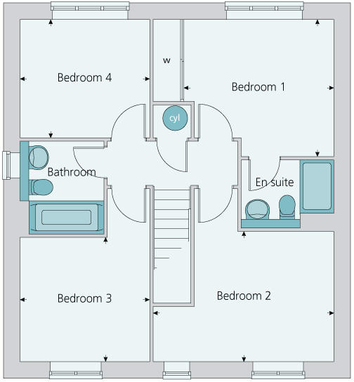 First floor plan