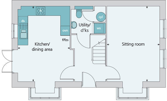 Ground floor plan