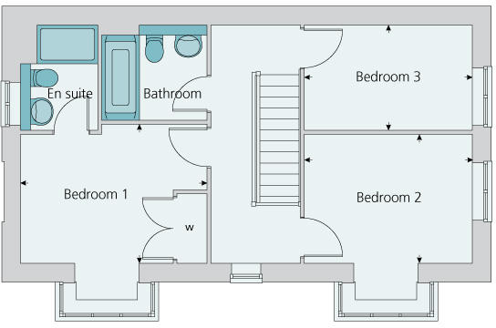 First floor plan