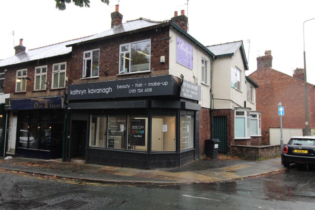 High street retail property for rent in Rose Lane, Mossley Hill, L18