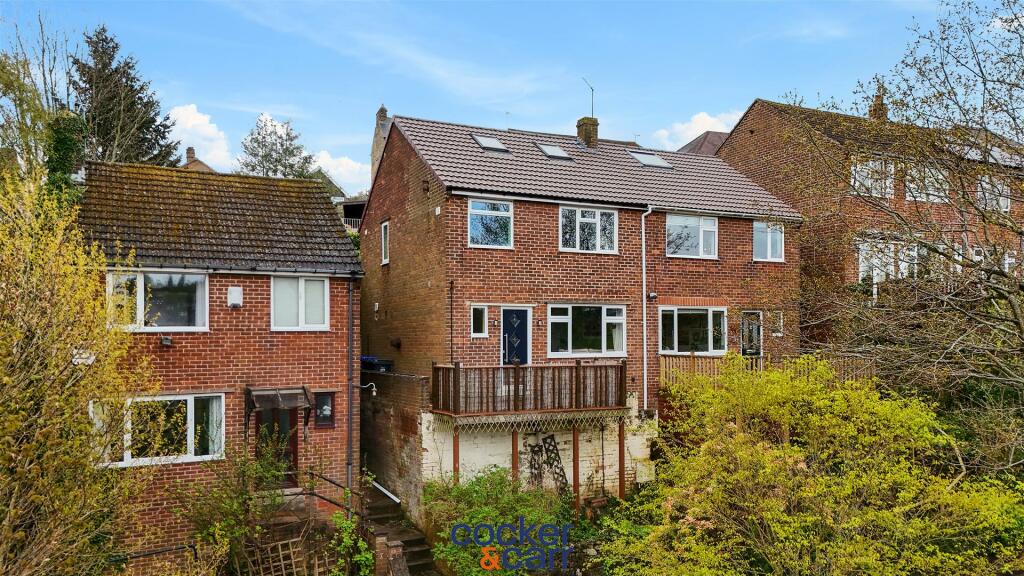 3 bedroom semidetached house for sale in Waller Road, Rivelin, S6