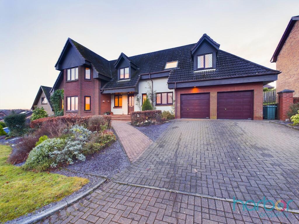 4 bedroom detached house for sale in 26 Turnberry Gardens, Cumbernauld