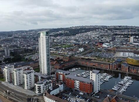 Main image of property: Apartment 4 Meridian Tower, Trawler Road, Maritime Quarter, Swansea, SA1 1JN