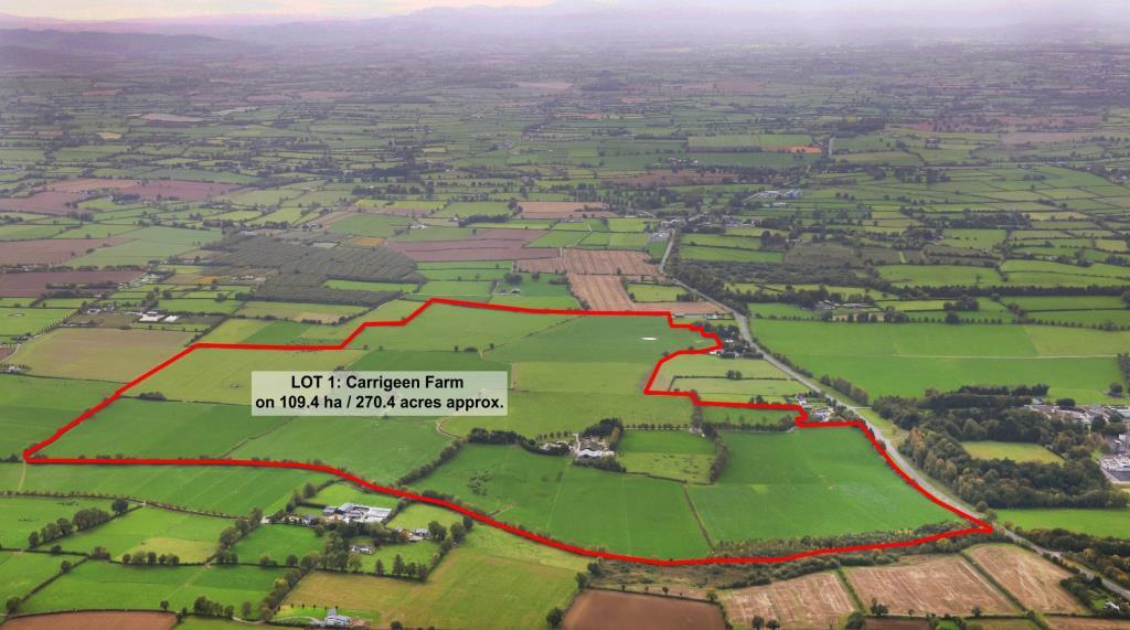 Main image of property: Lot 1 - Carrigeen Farm, Approx. 109.4 Ha (270.4 Acres), Cashel, County Tipperary, E25 F886