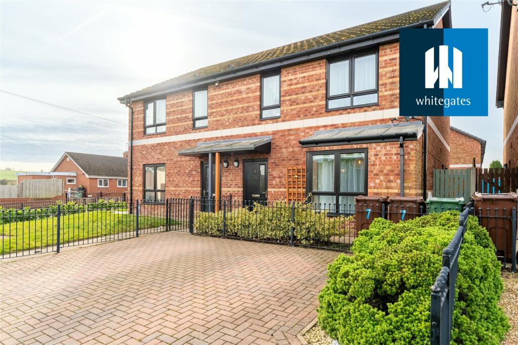 3 bedroom semidetached house for sale in Ings Mews, Ings Road, Kinsley