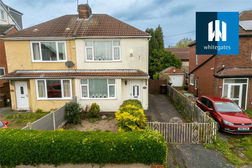 2 bedroom semidetached house for sale in Westfield Road, Hemsworth