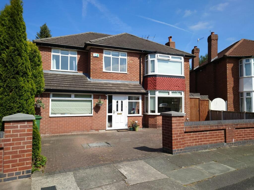 4 bedroom detached house for sale in Fawley Road, Liverpool, Merseyside, L18