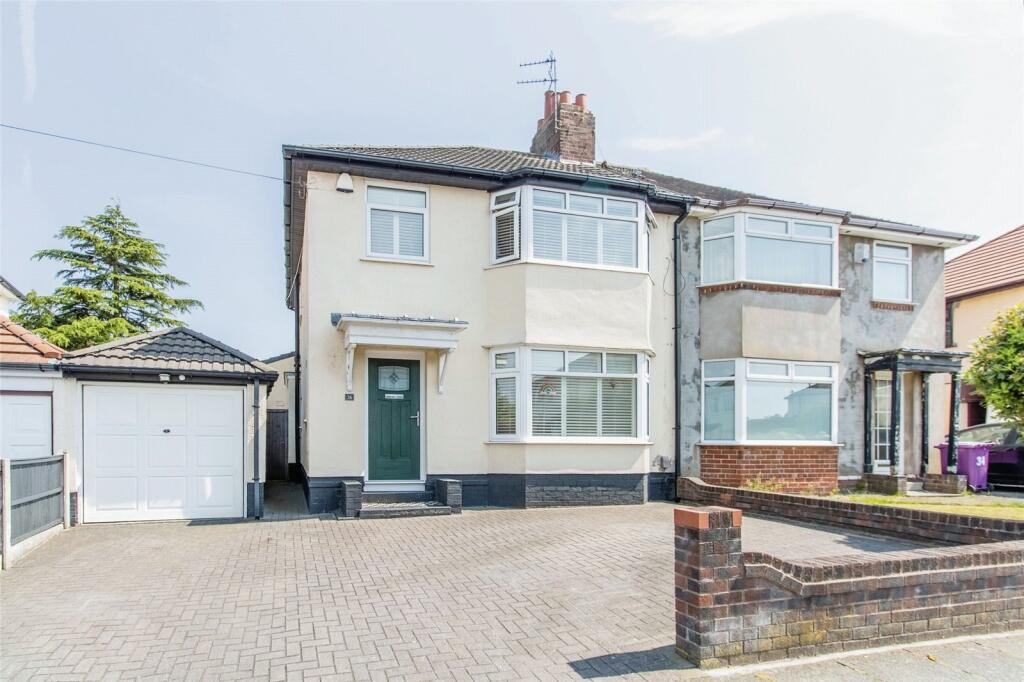 3 bedroom semidetached house for sale in Childwall Mount Road, Liverpool, Merseyside, L16