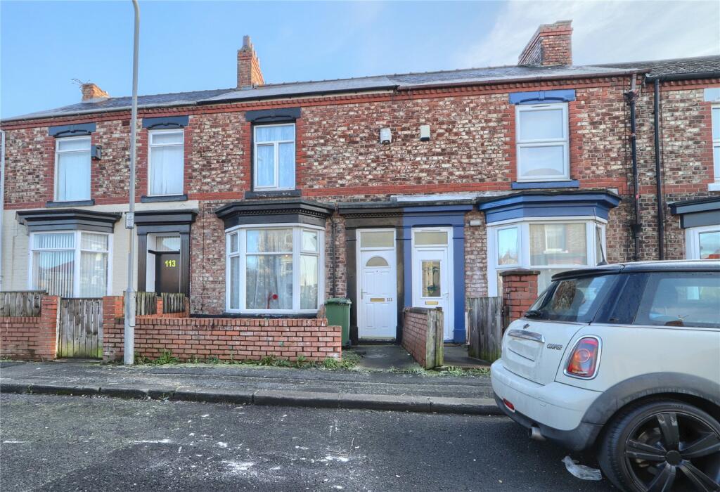 2 bedroom terraced house for sale in Londonderry Road, StocktononTees