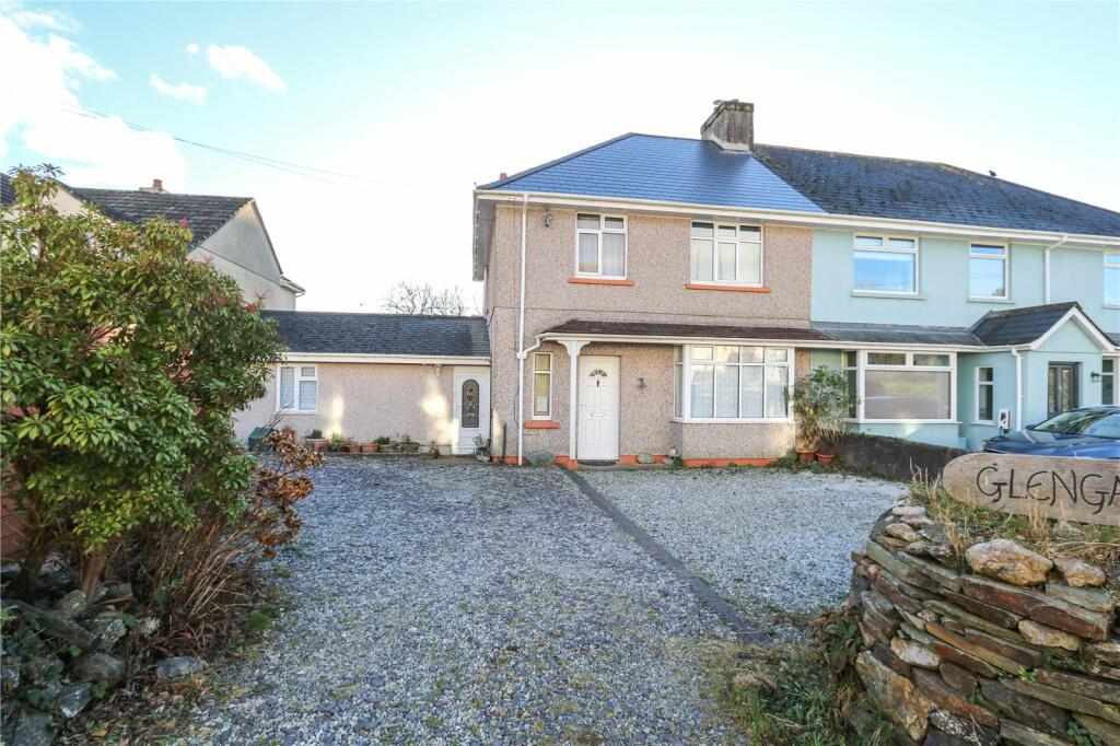 4 bedroom semidetached house for sale in Yelverton, Devon, PL20