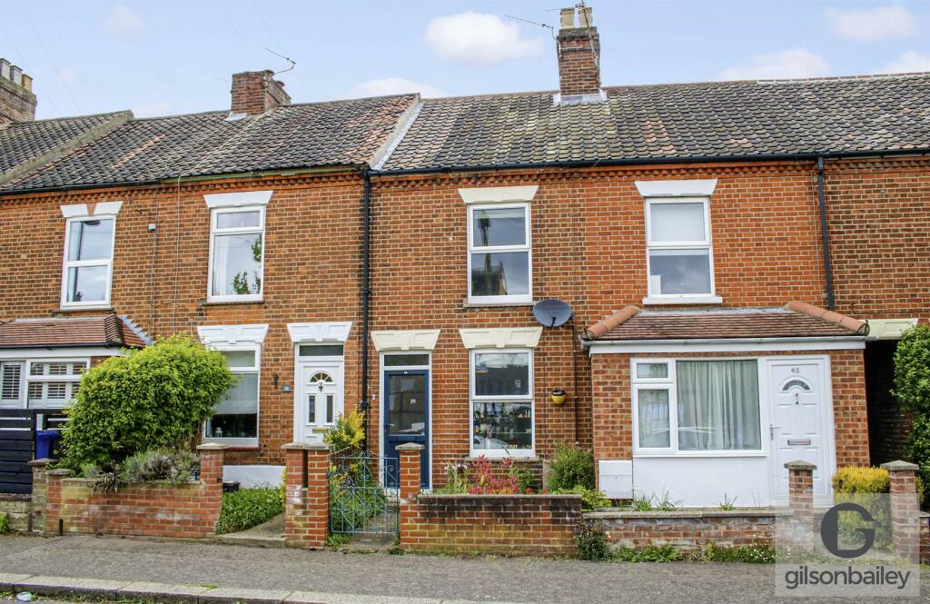 2 bedroom terraced house for sale in Rosebery Road, Norwich, NR3