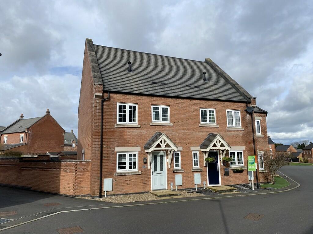 3 bedroom semidetached house for sale in Lavender Way, Tutbury, DE13