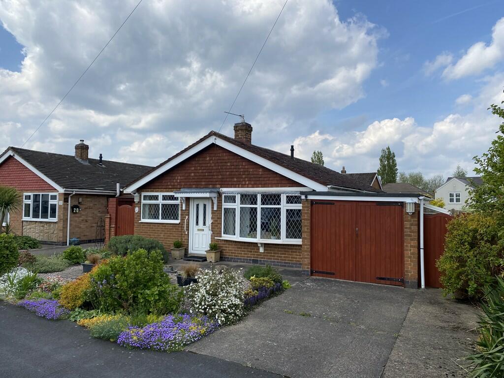 2 bedroom detached bungalow for sale in Yew Tree Road, Rosliston, DE12
