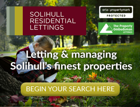 Get brand editions for Solihull Residential Lettings Limited, Solihull