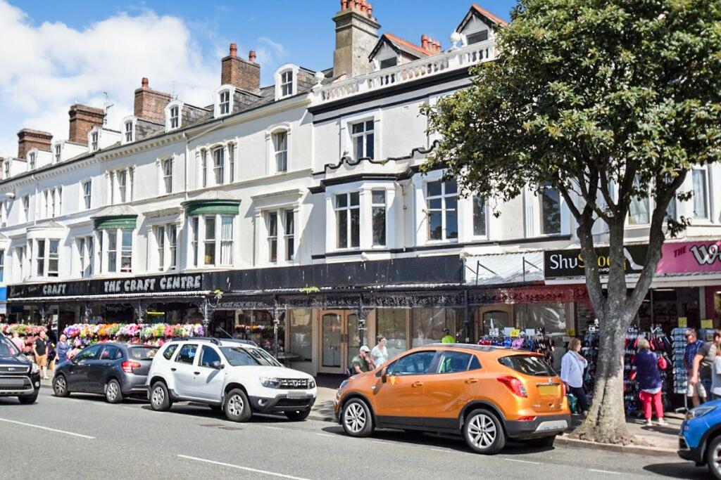 High street retail property for rent in Mostyn Street, Llandudno, Conwy