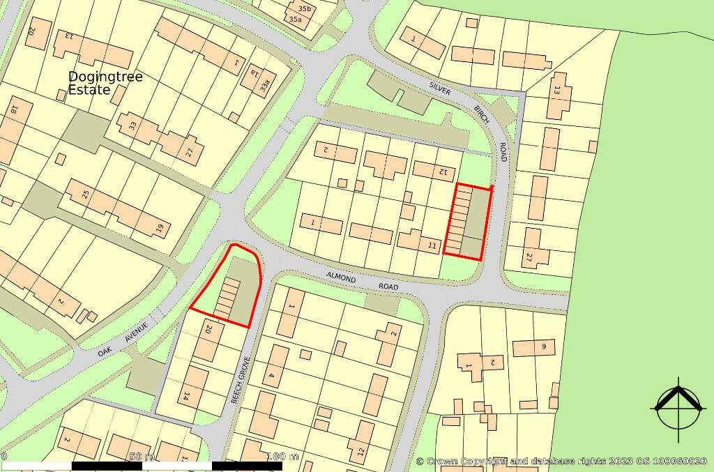 Main image of property: GARAGE PLOTS FOR SALE - Beech Grove, Silver Birch Road and Midland Road, Cannock, Staffordshire, WS12