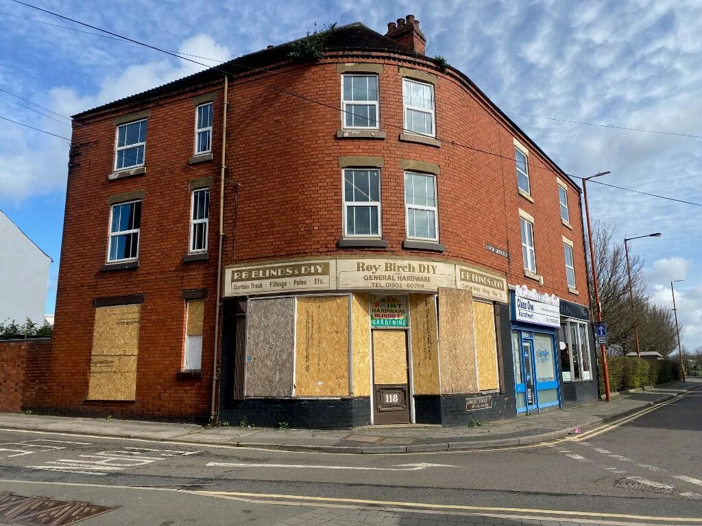 High street retail property for sale in 116118 Lower Lichfield Street